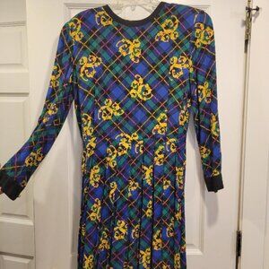 80s-style vintage dress, size 10